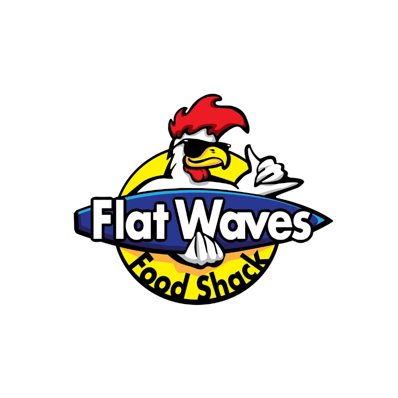 Flat Waves Logo