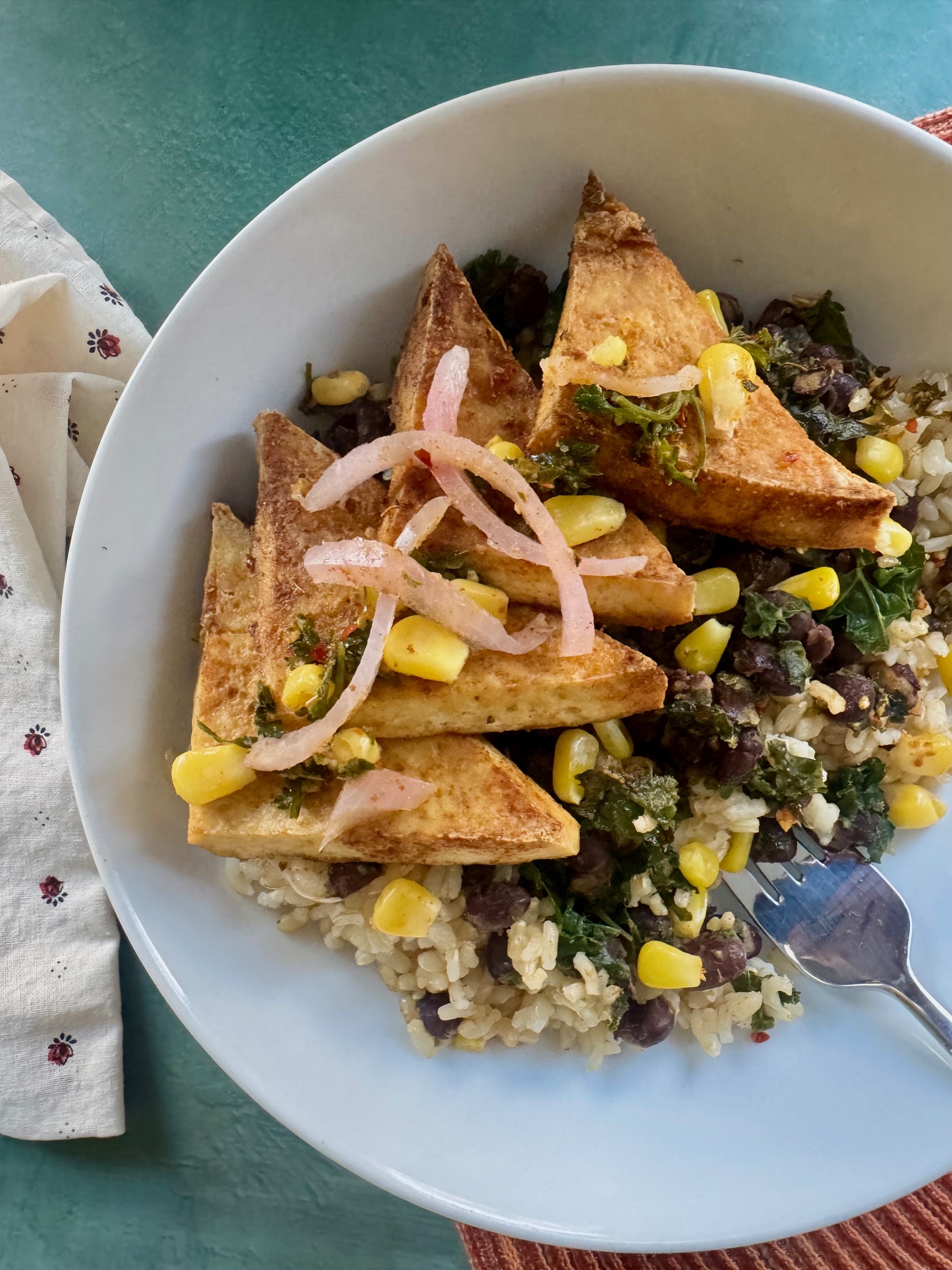 Chimichurri Tofu Bowl