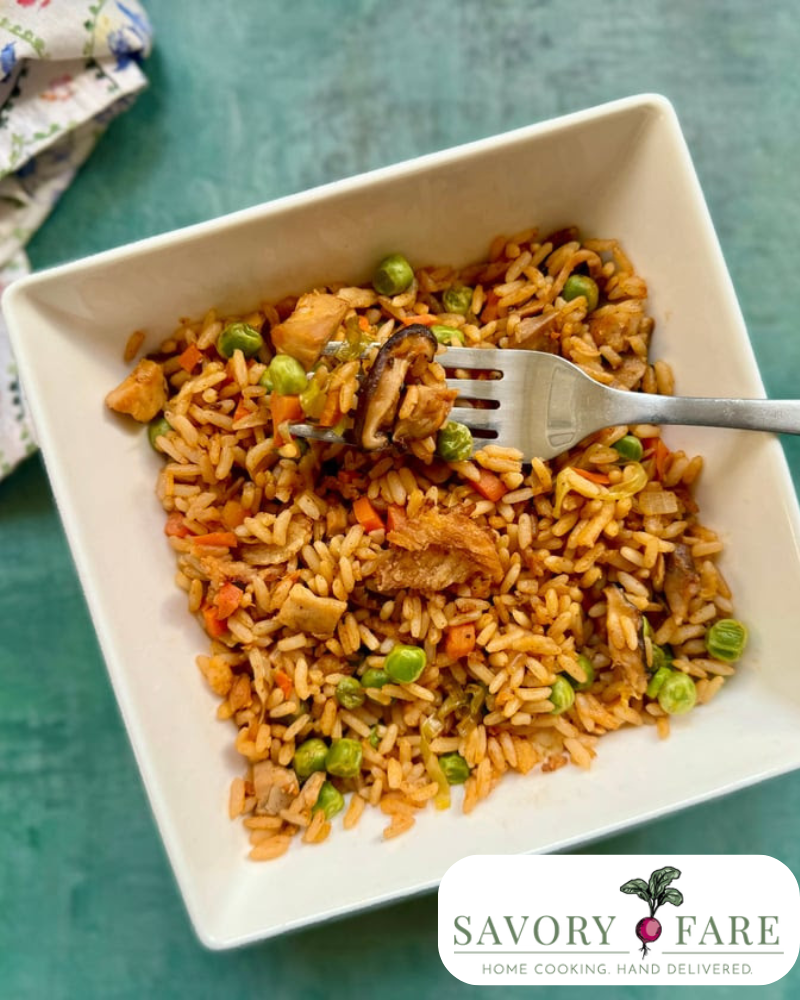 Indonesian Fried Rice with Chicken